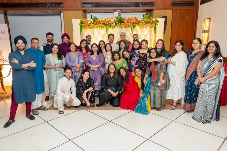 Interactive games at the event